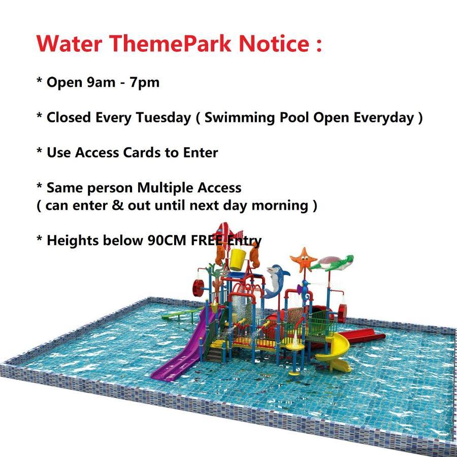 B - Lagoon Water Themepark Suite Melaka Town Exterior photo